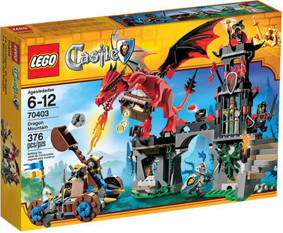 LEGO Castle 70403 Dragon Mountain box set