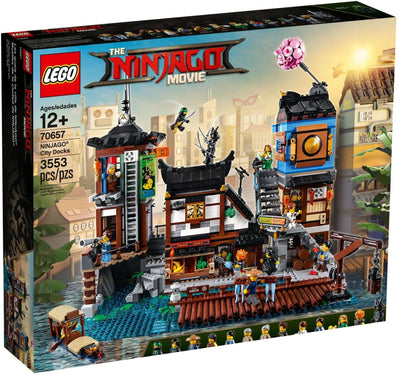 LEGO Ninjago 70657 NINJAGO City Docks front box art