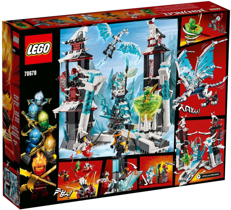 LEGO Ninjago 70678 Castle of the Forsaken Emperor back box art