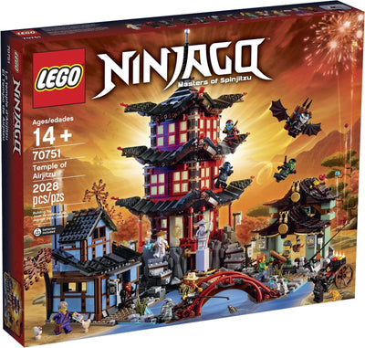 LEGO Ninjago 70751 Temple of Airjitzu front box art