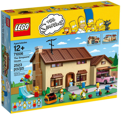 LEGO The Simpsons 71006 The Simpsons House front box art