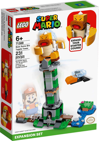 LEGO Super Mario 71388 Boss Sumo Bro Topple front box art