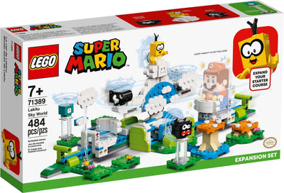 LEGO Super Mario 71389 Lakitu Sky World front box art