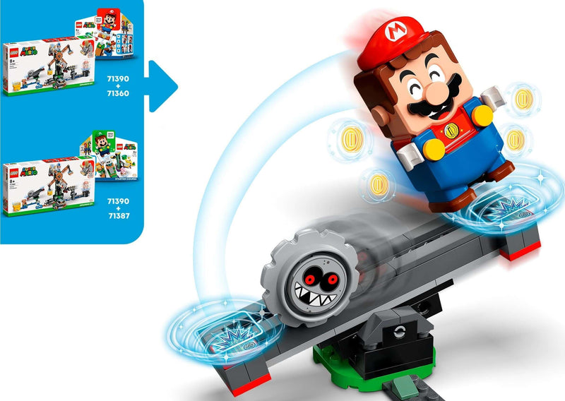 LEGO Super Mario 71390 Reznor Knockdown
