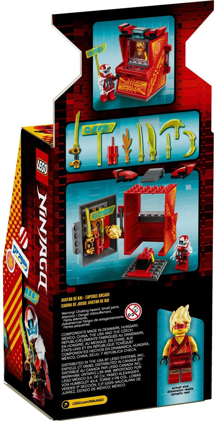 LEGO Ninjago 71714 Kai Avatar Arcade Pod Brickollector NZ