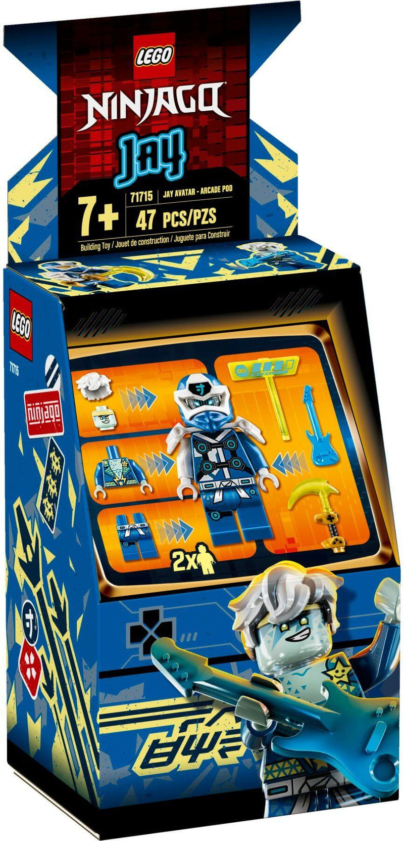 LEGO Ninjago 71715 Jay Avatar - Arcade Pod