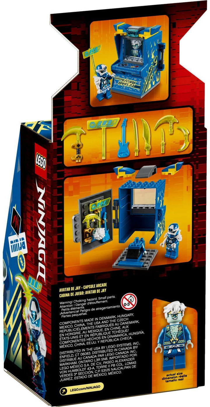 LEGO Ninjago 71715 Jay Avatar - Arcade Pod | Brickollector NZ