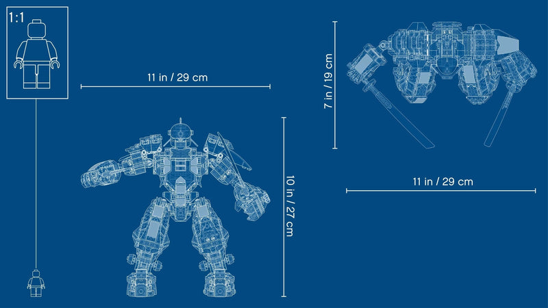 LEGO Ninjago 71720 Fire Stone Mech