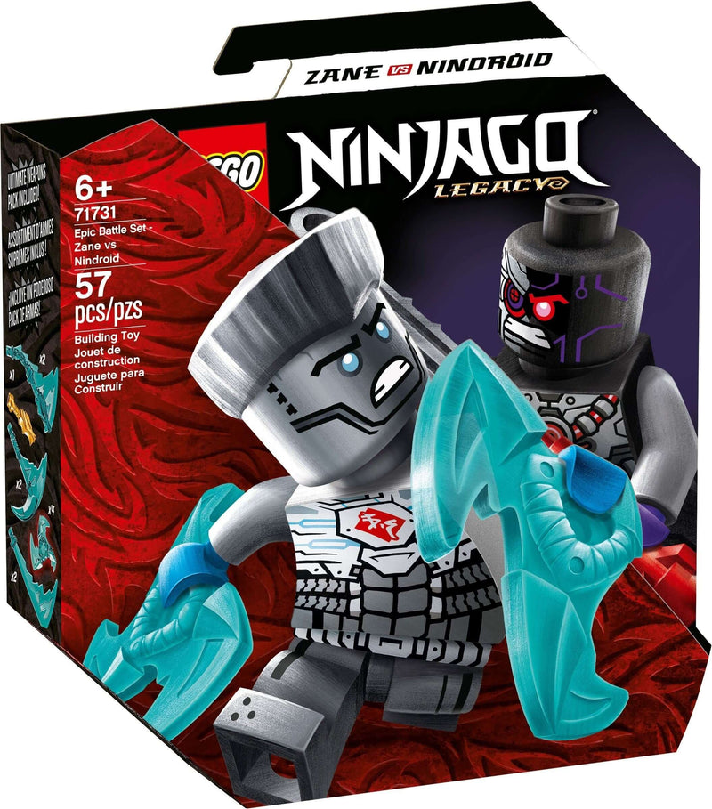 LEGO Ninjago 71731 Epic Battle Set - Zane vs. Nindroid