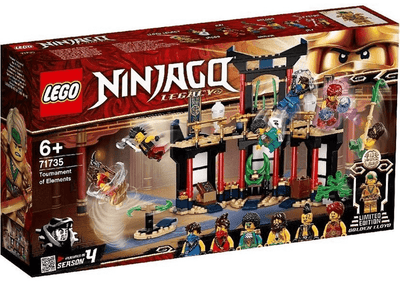 LEGO Ninjago 71735 Tournament of Elements front box art