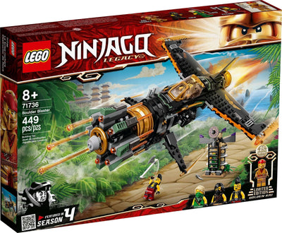 LEGO Ninjago 71736 Boulder Blaster front box art