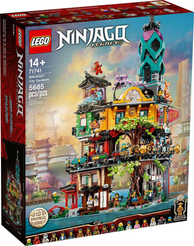 LEGO Ninjago 71741 NINJAGO City Gardens front box art