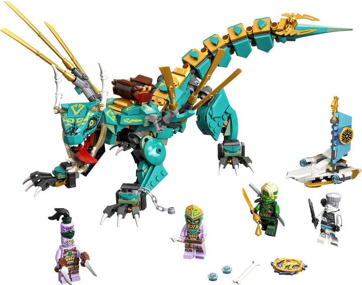 LESTANG NICOLAS　DAGONZILLA　JUNGLE 🔄 LEGO Ninjago 2021 Jungle Dragon review! 71746 re upload