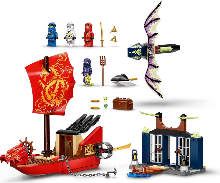 貝コレクション2 LEGO Ninjago 71749 Final Flight of Destiny's Bounty