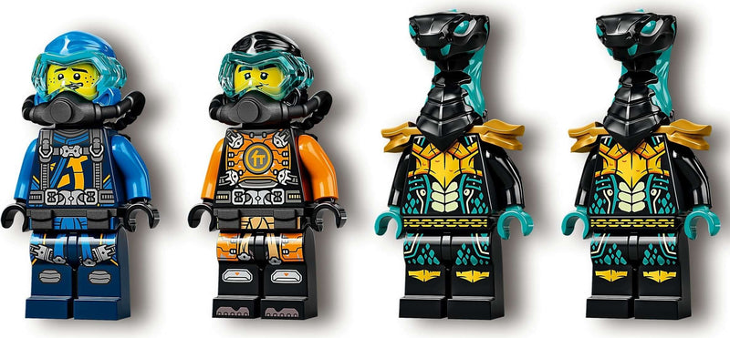 LEGO Ninjago 71752 Ninja Sub Speeder minifigures
