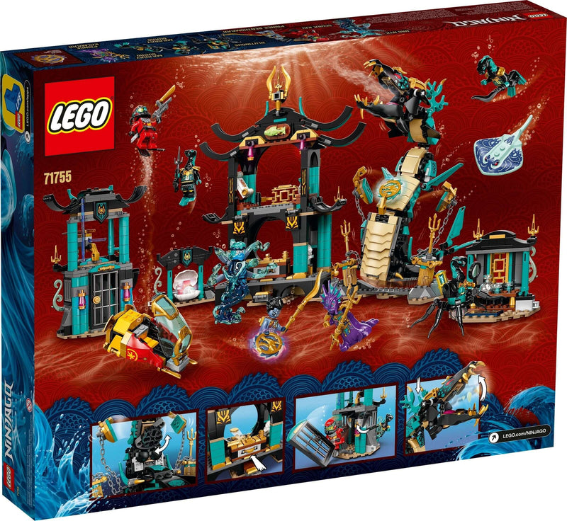 LEGO Ninjago 71755 Temple of the Endless Sea back box art