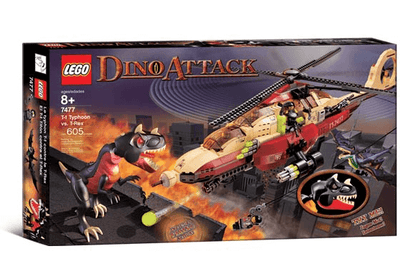 LEGO Dino Attack 7477 T-1 Typhoon vs. T-Rex