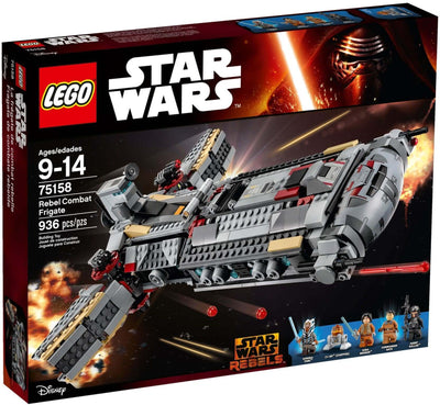 LEGO Star Wars 75158 Rebel Combat Frigate front box art NZ