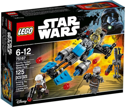 LEGO Star Wars 75167 Bounty Hunter Speeder Bike Battle Pack front box art