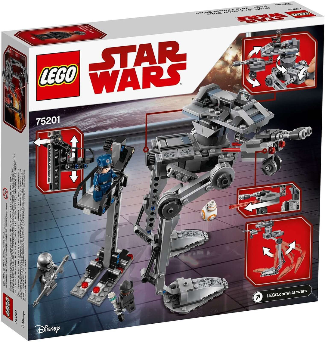 ルビー LEGO Star Wars 75201 First Order AT-ST | Brickollector NZ