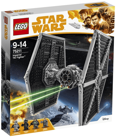 LEGO Star Wars 75211 Imperial TIE Fighter front box art