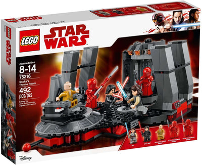 LEGO Star Wars 75216 Snoke's Throne Room front box art