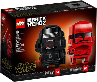 LEGO BrickHeadz 75232 Kylo Ren & Sith Trooper box set