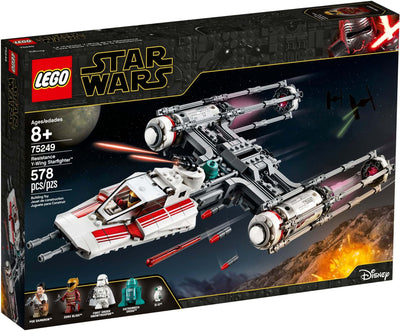 LEGO Star Wars 75249 Resistance Y-wing Starfighter front box art
