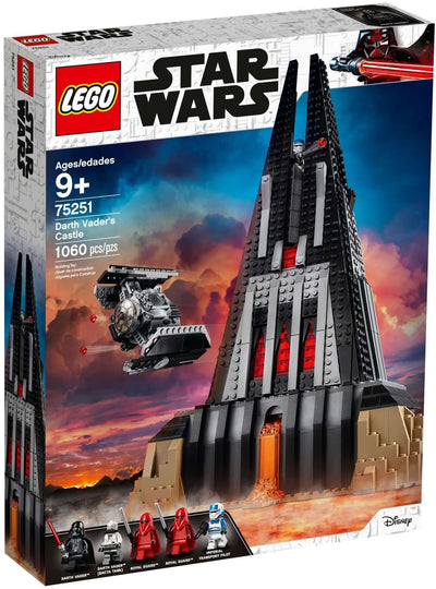 LEGO Star Wars 75251 Darth Vader's Castle front box art