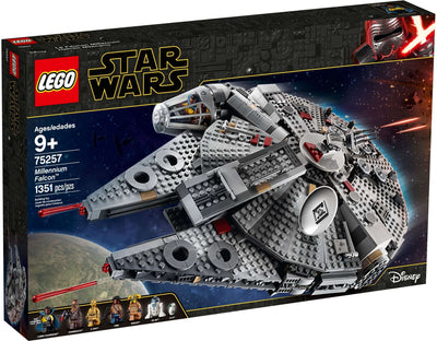 LEGO Star Wars 75257 Millennium Falcon front box art