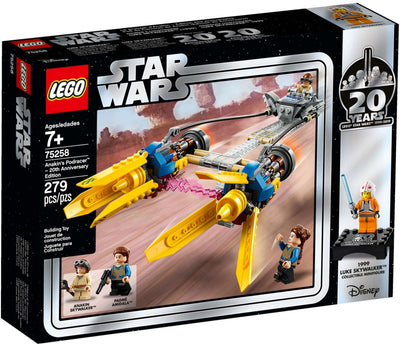 LEGO Star Wars 75258 Anakin's Podracer – 20th Anniversary Edition front box art