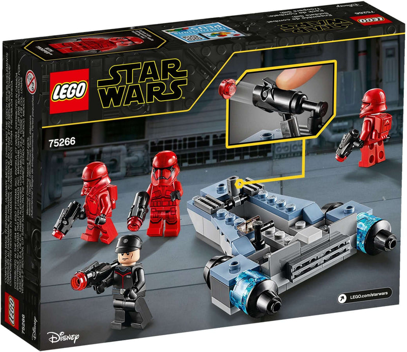 LEGO Star Wars 75266 Sith Troopers Battle Pack back box art