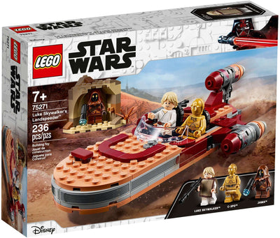 LEGO Star Wars 75271 Luke Skywalker's Landspeeder front box art