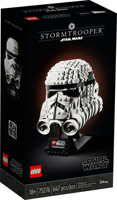 LEGO Star Wars 75276 Stormtrooper Helmet front box art
