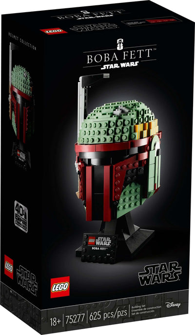 LEGO Star Wars 75277 Boba Fett Helmet front box art