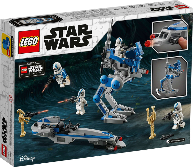 LEGO Star Wars 75280 501st Legion Clone Troopers back box art