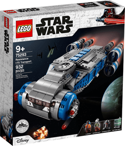 LEGO Star Wars 75293 Resistance I-TS Transport front box art