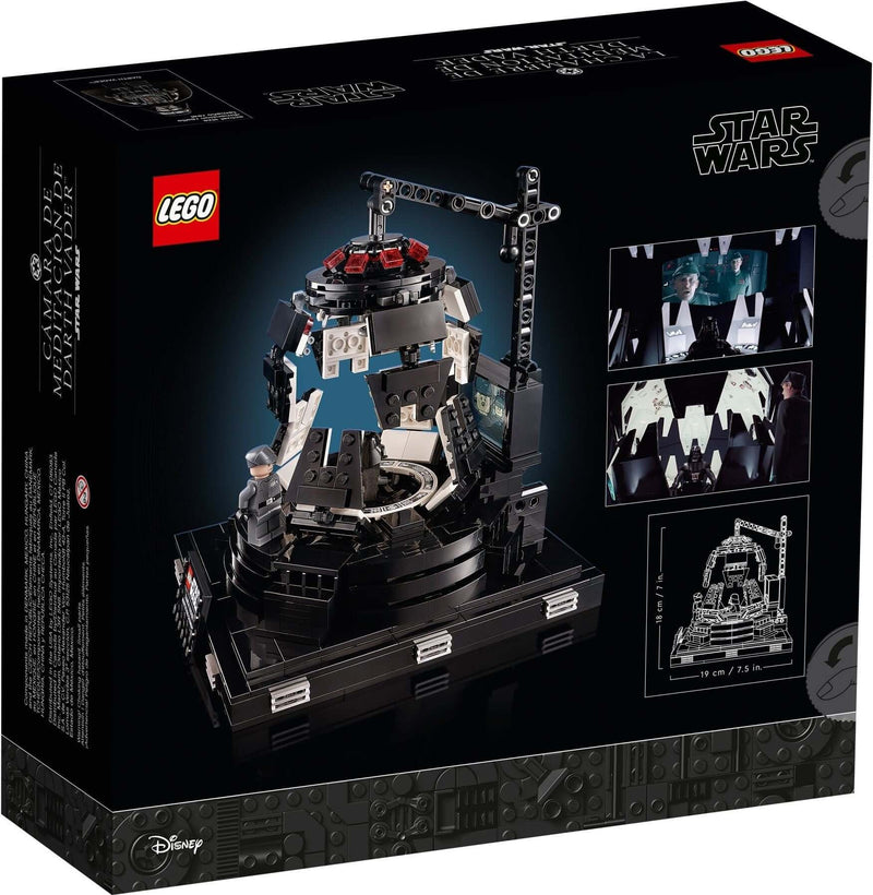 LEGO Star Wars 75296 Darth Vader Meditation Chamber back box art