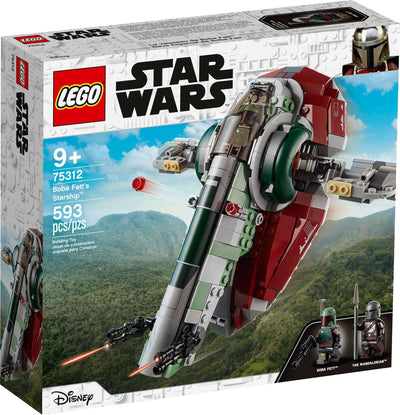 LEGO Star Wars 75312 Boba Fett's Starship front box set