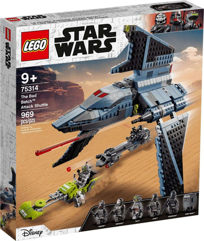 LEGO Star Wars 75314 The Bad Batch Attack Shuttle front box art