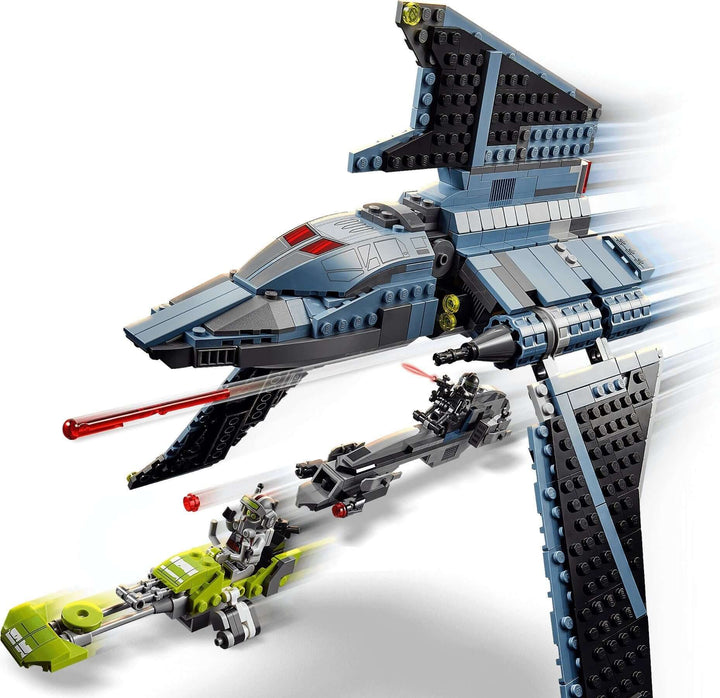 LEGO Star Wars The Bad Batch Attack retail Shuttle 75314 Awesome Toy Building Kit with