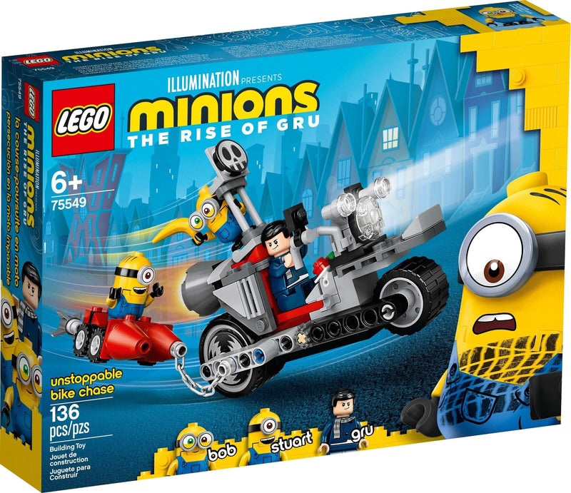 LEGO Minions 75549 Unstoppable Bike Chase