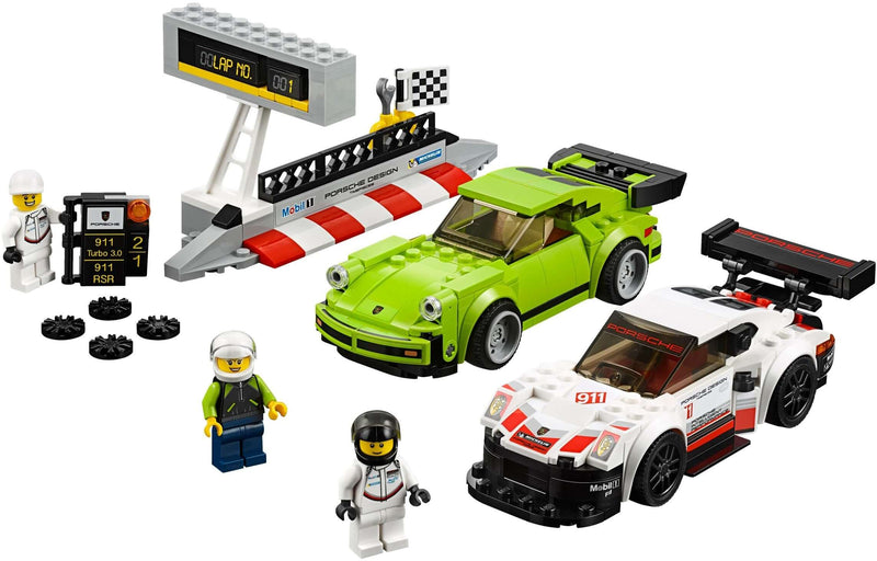 LEGO Speed Champions 75888 Porsche 911 RSR and 911 Turbo 3.0 set