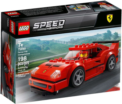 LEGO Speed Champions 75890 Ferrari F40 Competizione front box art