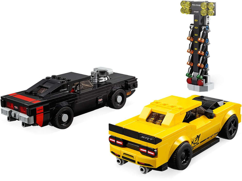 LEGO Speed Champions 75893 2018 Dodge Challenger SRT Demon and 1970 Dodge Charger R/T