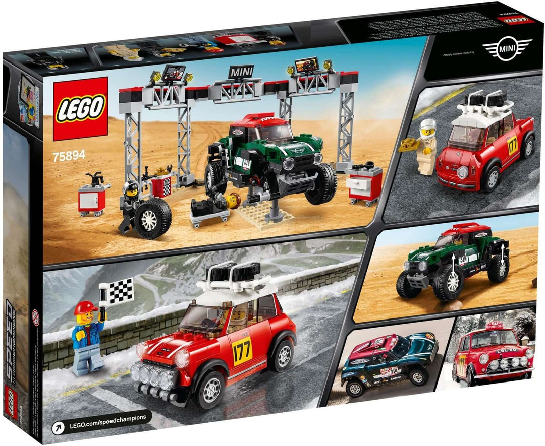 LEGO Speed Champions 75894 1967 Mini Cooper S Rally and 2018 MINI