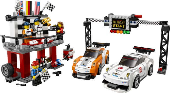 LEGO Speed Champions 75912 Porsche 911 GT Finish Line