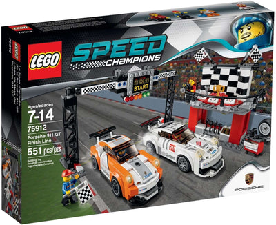 LEGO Speed Champions 75912 Porsche 911 GT Finish Line front box set