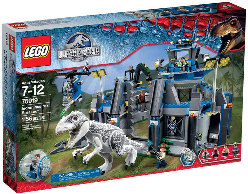 LEGO Jurassic World 75919 Indominus Rex Breakout Brickollector NZ