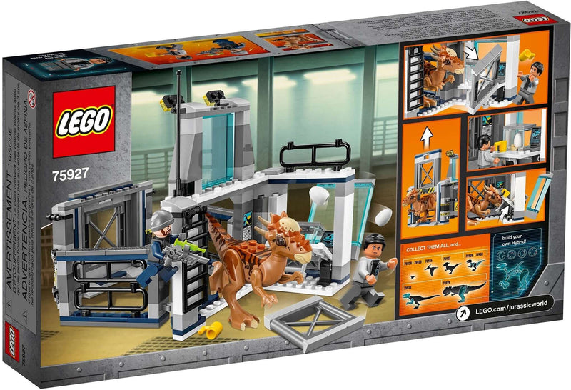 LEGO Jurassic World 75927 Stygimoloch Breakout back box art